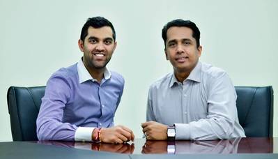 Sahil Gandhi (left) with Sharad Kumar (right). (Photo: Unique Group)