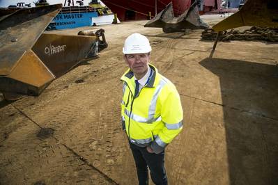 Nik Scott-Gray, chief executive at Montrose Port Authority (Photo: Montrose Port Authority)