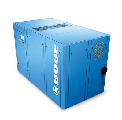 At 69 dB(A) the new S-4 screw compressor from Boge Kompressoren is  designed to be quiet and efficient. (Photo: Boge Kompressoren)