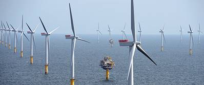 The Sheringham Shoal Offshore Wind Farm. (Photo: Alan O'Neill)