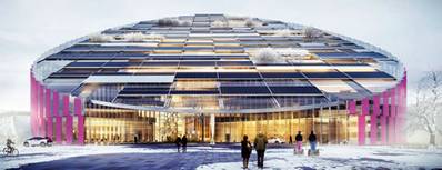 Swedish architects' office Wingårdhs' with the project proposal E=mc2