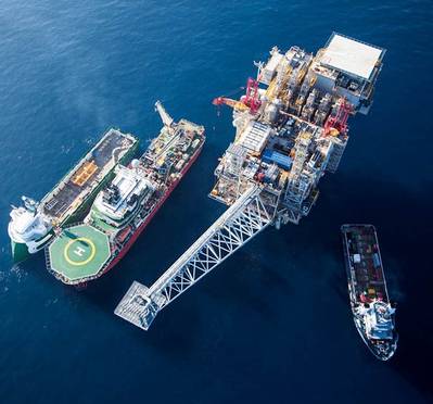 Tamar Platform (Photo: Delek)