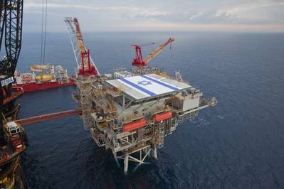 Tamar Platform (Photo: Albatross Aerial Perspective Ltd. / Delek Drilling)