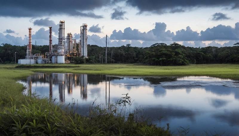Exxon will determine the size of the natural gas reserves in Guyana's Stabroek Block.