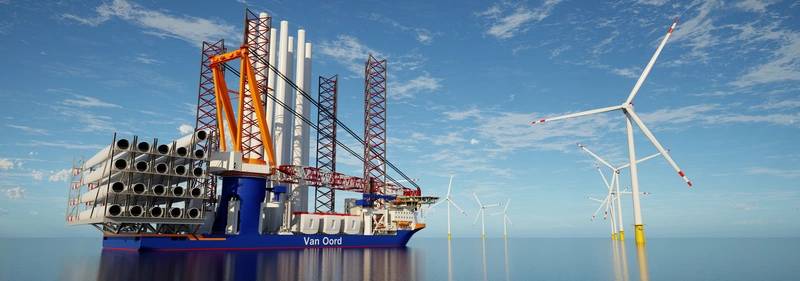 Artist impression of the Borreas, currently under construction in China, expected for delivery in 2024. Image courtesy Van Oord
