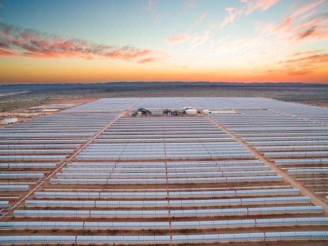 Bokpoort solar power plant in South Africa (Image: SENER Group)