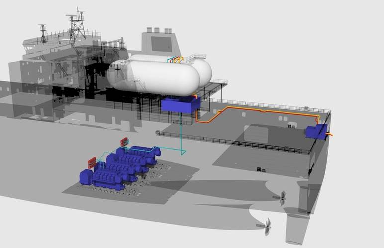 TOTE conversion with Wärtsilä engines and LNGPac systems.