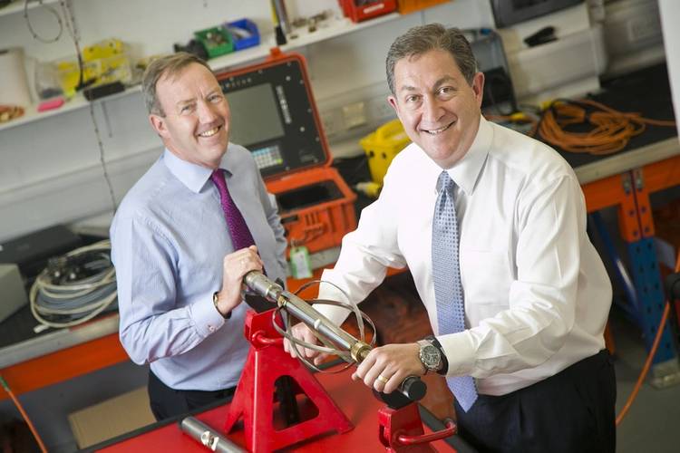 L-R: Francis Neill, EV Chief Executive and Federico Casavantes, EV Vice President of Marketing