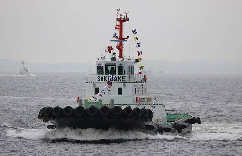 LNG-fueled tugboat Sakigake. (Photo courtesy NYK)