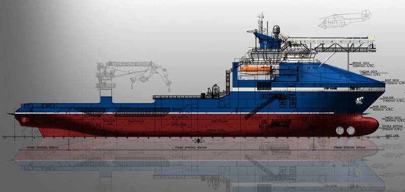 Multipurpose Support Vessel designed by SENER