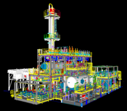 Proces Group Uses CADWorx 2014 Plant Professional for Shah Deniz 2 project (Credit:Intergraph)