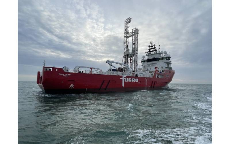 Fugro Quest vessel (Credit: Fugro)
