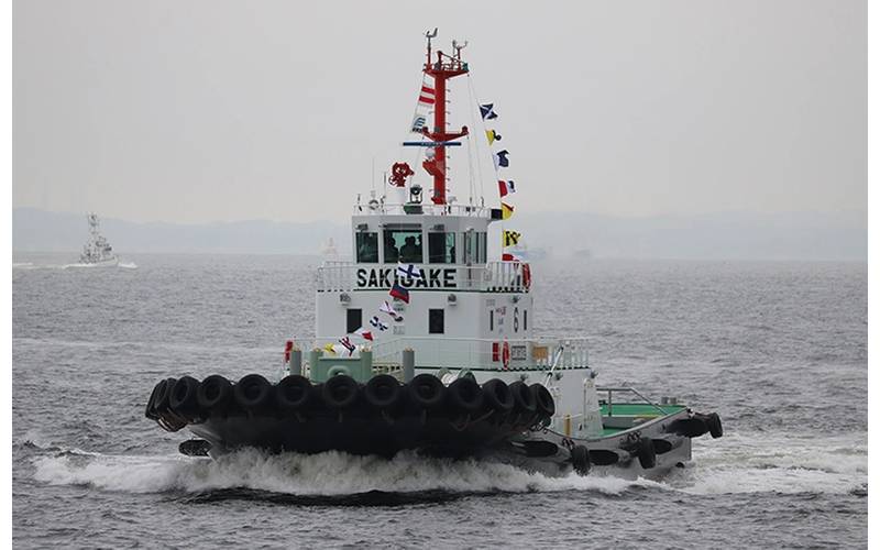 LNG-fueled tugboat Sakigake. (Photo courtesy NYK)