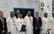 NDC Chief ExecutiveOfficer, Abdalla Saeed Al Suwaidi, and Lamprell Chief Executive Officer, Jim Moffat, after the signing of the two further high specification jackup drilling rigs which NDC awarded to Lamprell