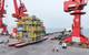 Roll-on operation of CO2 Removal System of 15.8 X 13.2 X 17.2 meters at COSCO Shipyard Qidong, China. Image courtesy deugro
